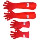 Gants anti-chaleur - 09884, 9.5 – 10, 52 cm, 1, 1 paire, rouge