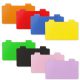 Étiquettes d'identification PTL à clipser - 02210, 90 x 50 mm, 1, 25, orange